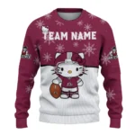 New Mexico State Aggies Sweater Custom Hello Kitty Crimson Best Selling