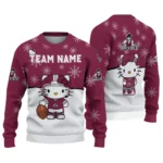 New Mexico State Aggies Sweater Custom Hello Kitty Crimson Best Selling