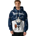 New Orleans Pelicans Hoodie Custom Hello Kitty Navy Best Selling