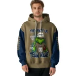 New Orleans Pelicans Hoodie Personalized Grinch Fierce Navy Best Selling