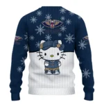 New Orleans Pelicans Sweater Personalized Hello Kitty Navy Best Selling