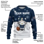 New Orleans Pelicans Sweater Personalized Hello Kitty Navy Best Selling