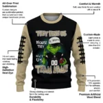 New Orleans Saints Sweater Customized Grinch Fierce Gold Best Selling