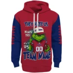 New York Giants Hoodie Custom Grinch Fierce Blue Best Selling