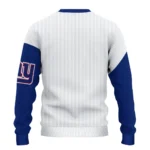New York Giants Sweater Custom Heart Sketch Blue White Best Selling