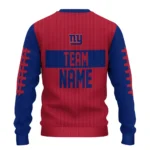 New York Giants Sweater Personalized Grinch Fierce Blue Best Selling
