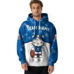 New York Islanders Hoodie Customized Hello Kitty Blue Best Selling