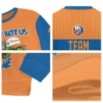 New York Islanders Sweater Personalized Grinch Fierce Blue Best Selling