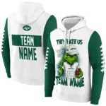 New York Jets Hoodie Customized Grinch Fierce Green Best Selling