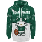 New York Jets Hoodie Personalized Hello Kitty Green Best Selling