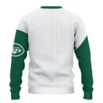 New York Jets Sweater Customized Heart Sketch Green White Best Selling