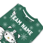 New York Jets Sweater Customized Hello Kitty Green Best Selling