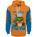 New York Knicks Hoodie Custom Grinch Fierce Blue Best Selling