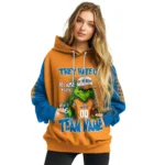 New York Knicks Hoodie Custom Grinch Fierce Blue Best Selling