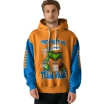 New York Knicks Hoodie Custom Grinch Fierce Blue Best Selling