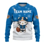 New York Knicks Sweater Custom Hello Kitty Blue Best Selling