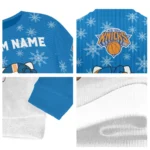 New York Knicks Sweater Custom Hello Kitty Blue Best Selling
