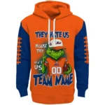 New York Mets Hoodie Personalized Grinch Fierce Blue Best Selling