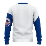 New York Mets Sweater Personalized Heart Sketch Blue White Best Selling