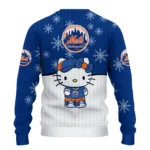 New York Mets Sweater Personalized Hello Kitty Blue Best Selling