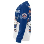 New York Mets Sweater Personalized Hello Kitty Blue Best Selling