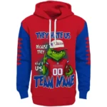 New York Rangers Hoodie Customized Grinch Fierce Blue Best Selling