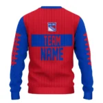 New York Rangers Sweater Custom Grinch Fierce Blue Best Selling