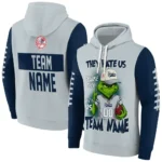 New York Yankees Hoodie Custom Grinch Fierce Navy Best Selling