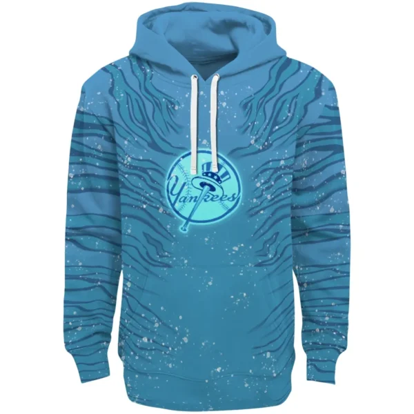 New York Yankees Hoodie Personalized Tiger Pattern Best Selling