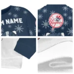 New York Yankees Sweater Custom Hello Kitty Navy Best Selling