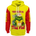 Newcastle United Hoodie Custom Grinch Fierce Blue Best Selling