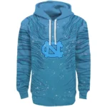 North Carolina Tar Heels Hoodie Customized Tiger Pattern Best Selling