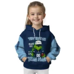 North Carolina Tar Heels Hoodie Personalized Grinch Fierce Light Blue Best Selling