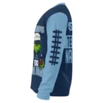 North Carolina Tar Heels Sweater Customized Grinch Fierce Light Blue Best Selling