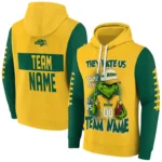 North Dakota State Bison Hoodie Custom Grinch Fierce Green Best Selling