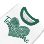 North Dakota State Bison Sweater Custom Heart Sketch Green White Best Selling