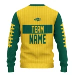 North Dakota State Bison Sweater Personalized Grinch Fierce Green Best Selling