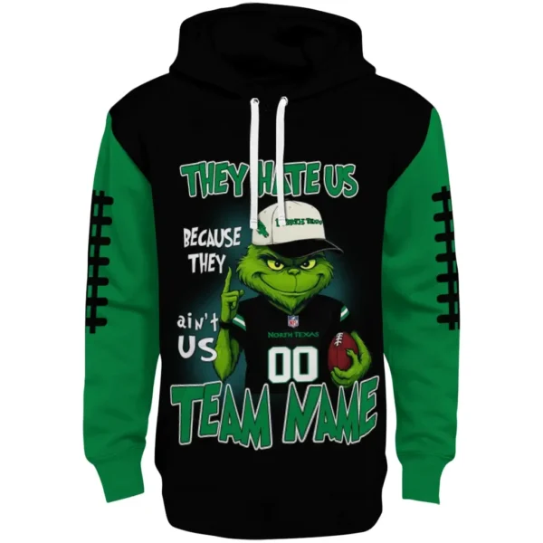 North Texas Mean Green Hoodie Custom Grinch Fierce Green Best Selling