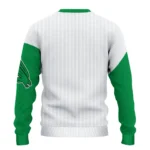 North Texas Mean Green Sweater Custom Heart Sketch Green White Best Selling