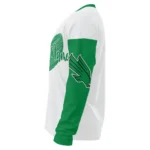 North Texas Mean Green Sweater Custom Heart Sketch Green White Best Selling