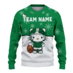 North Texas Mean Green Sweater Custom Hello Kitty Green Best Selling