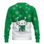 North Texas Mean Green Sweater Custom Hello Kitty Green Best Selling