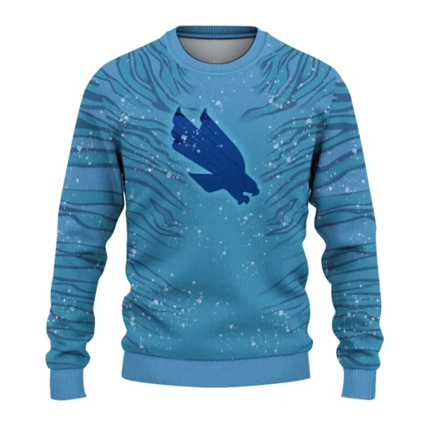 North Texas Mean Green Sweater Customized Tiger Pattern Best Selling