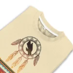 North Texas Mean Green Sweater Personalized Dreamcatcher Feathers Best Selling