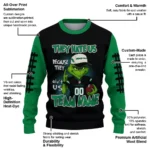 North Texas Mean Green Sweater Personalized Grinch Fierce Green Best Selling