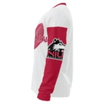 Northern Illinois Huskies Sweater Customized Heart Sketch Red White Best Selling