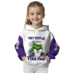 Northwestern Wildcats Hoodie Personalized Grinch Fierce Purple Best Selling