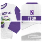 Northwestern Wildcats Sweater Customized Grinch Fierce Purple Best Selling