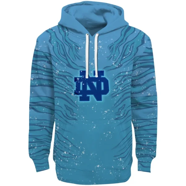 Notre Dame Fighting Irish Hoodie Personalized Tiger Pattern Best Selling