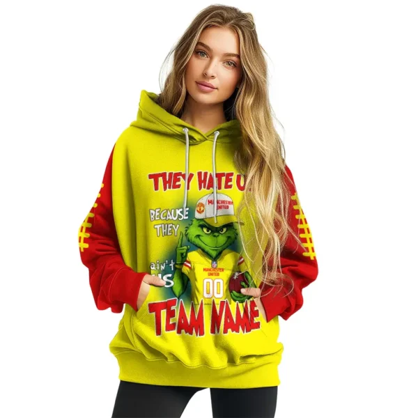Nottingham Forest Hoodie Customized Grinch Fierce Red High Quality